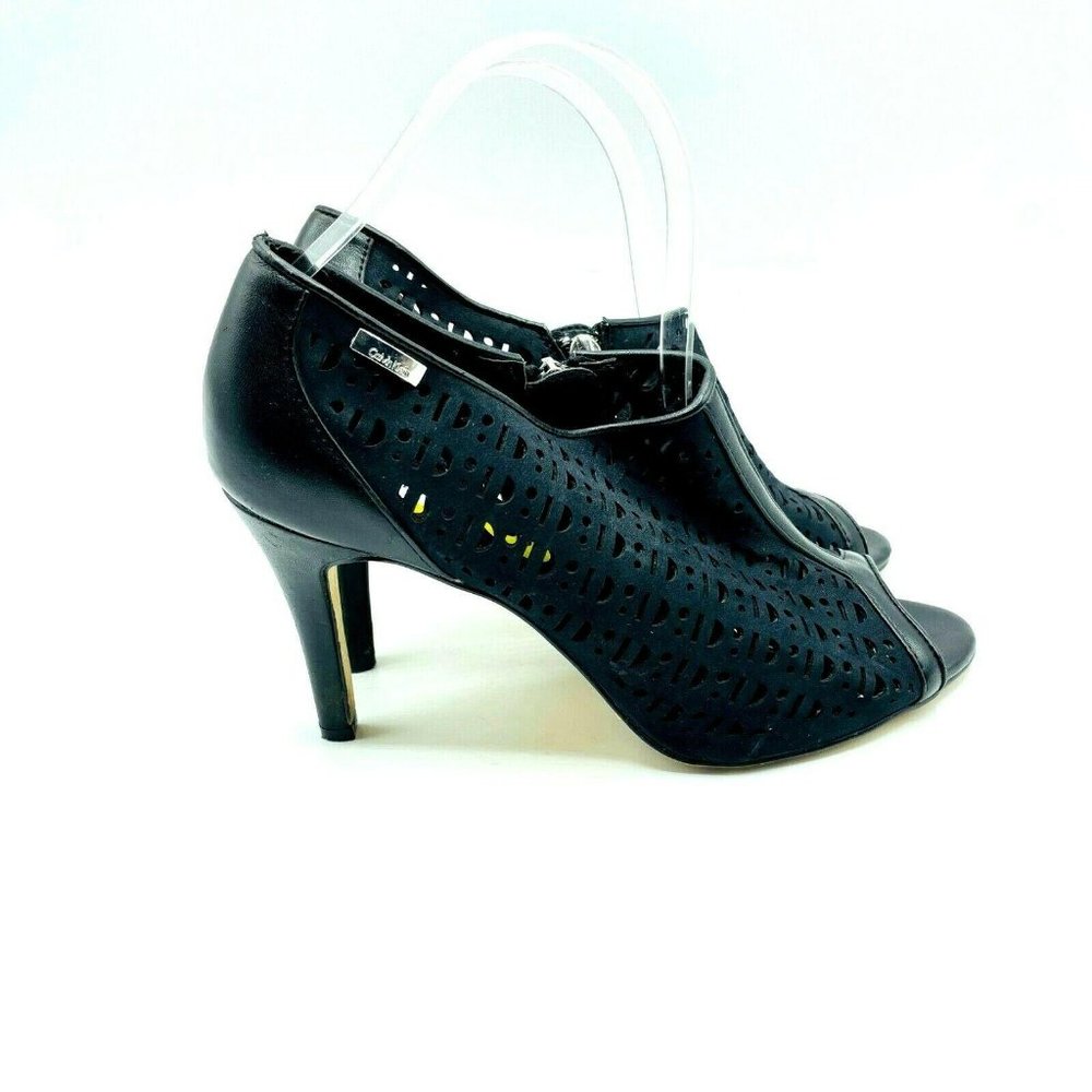 Calvin Klein Women Peep Toe Stiletto Heels Booties - Picture 3 of 4